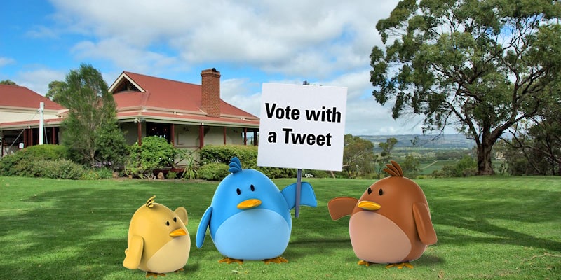 Vote with a Tweet